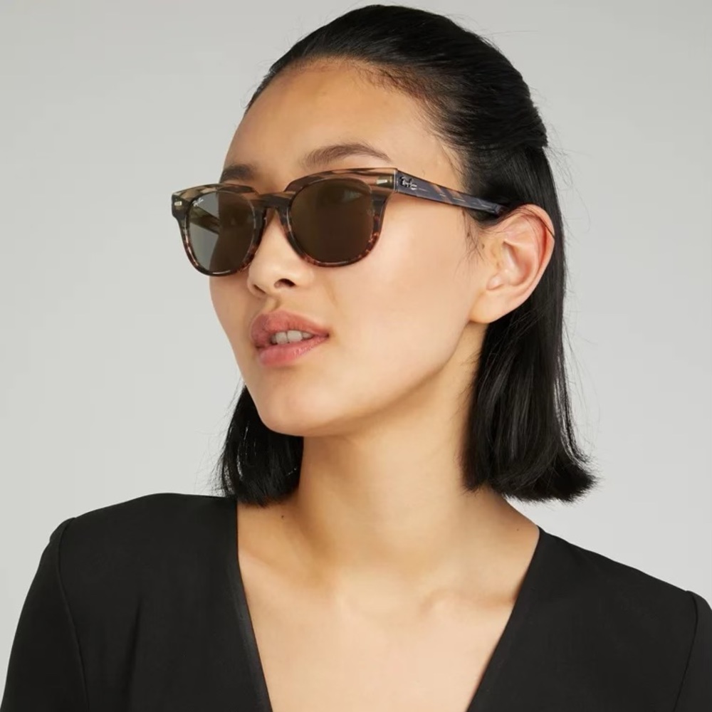 Ray-Ban Unisex Meteor Havana Sunglasses RB2168